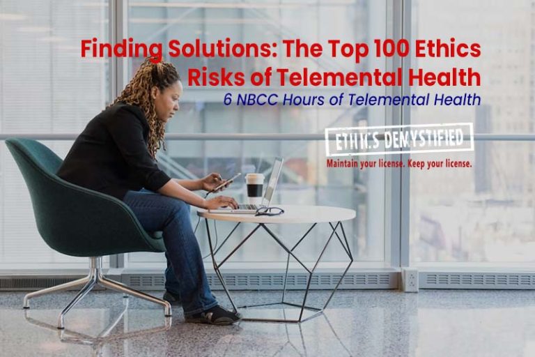 Top 100 Ethics-Risks-of-LPC-Telemental-Health